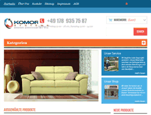Tablet Screenshot of komorek-systems.com